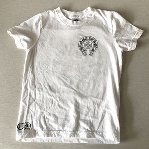 Chrome Hearts kids White Shirt sleeve tshirt sz 4